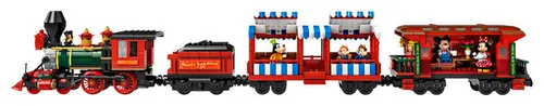 <em>Details van de Disney trein.<\/em>