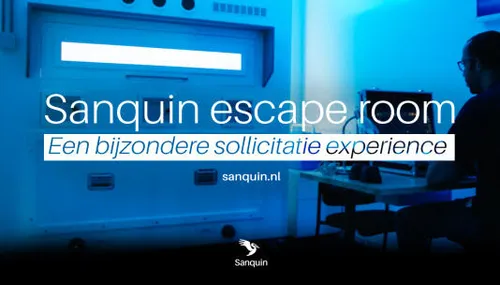 Sanquin sluit je op in Escape Room
