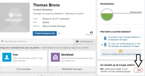 updates over jezelf verbergen stap 2