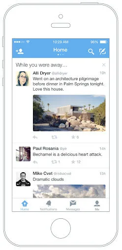 Zo moet de nieuwe functie eruit gaan zien in je Twitter-app