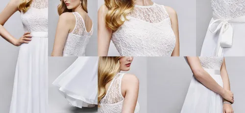 De trouwjurk van Zeeman voor 29,99 euro