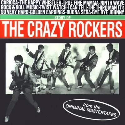 crazy rockers foto hoes lp 60er jaren