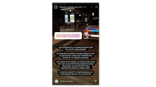 ede centrum aanhouding