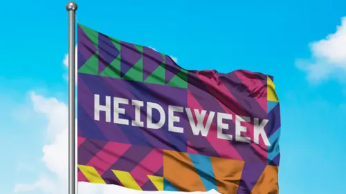 Heideweek vlag
