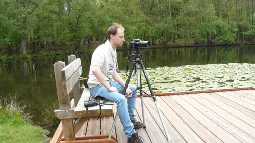 michael de vries aan het werk