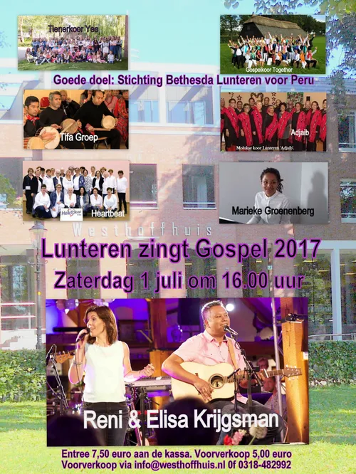 poster definitief van lunteren zingt gospel 2017