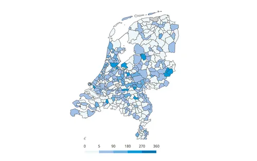 stoeptax gemeentelijke verschillen