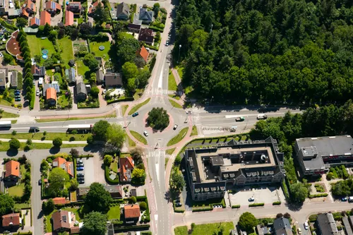 luchtfoto rotonde schaapjes