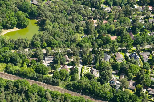 luchtfoto plas van beek