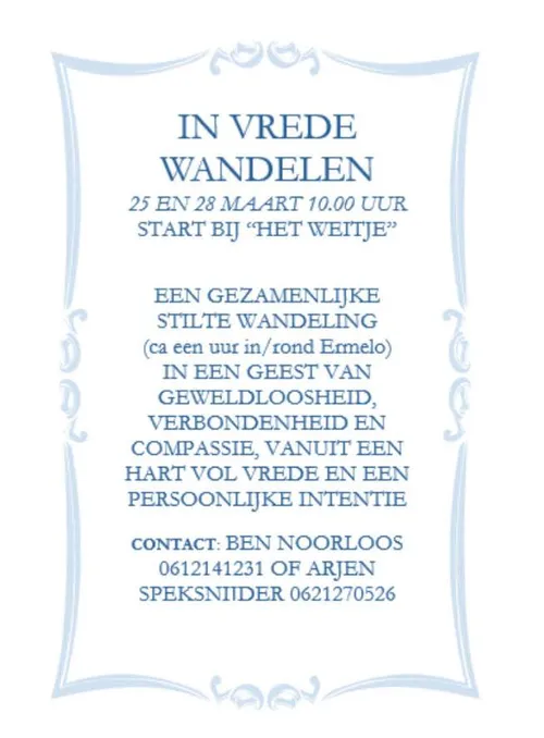12EN Vredewandeling1