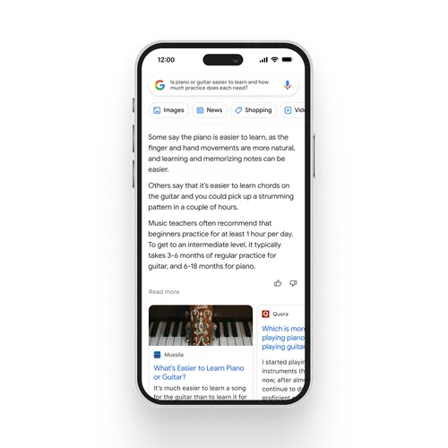 ai features in search