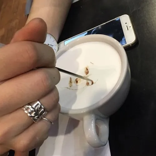artistic barista from korea who draws art on coffee 5912bebc79086 700