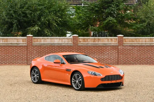 bonhams orange collection 2010 aston martin v12 vantage coup u00e9