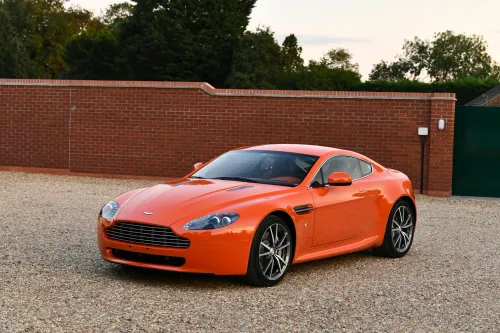 bonhams orange collection 2010 aston martin v8 vantage coup u00e9