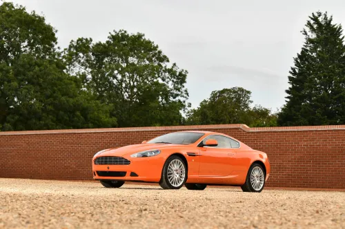 bonhams orange collection 2011 aston martin db9 coupe