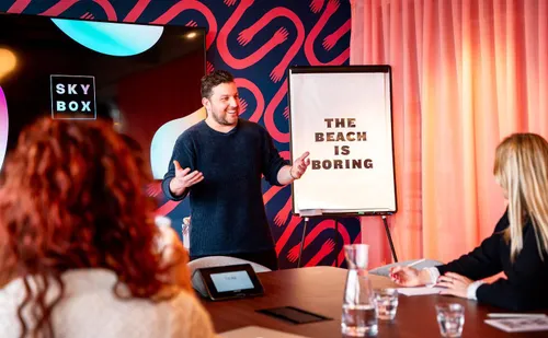 brainstormsessie met ron simpson