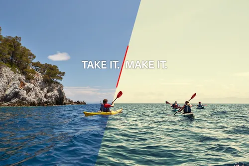 ccpp 2016 take it make it campaign imagery seakyaking greece