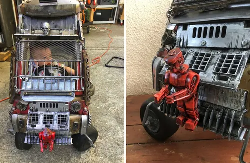 dad turns kids toy cars mad max ian pfaff 13 1 1