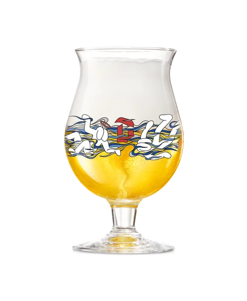 duvel x franky sticks glas