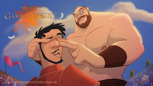 game of thrones disney style illustration combo estudio 9 5aafaa974712b 880