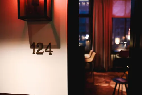 Room 124 in The Hoxton.