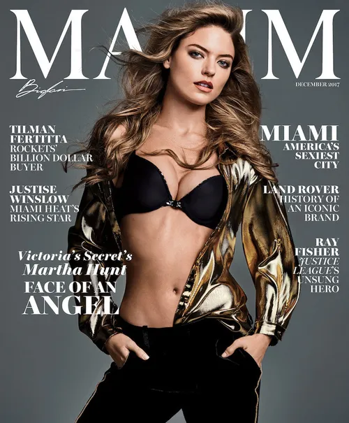 martha hunt december cover 1