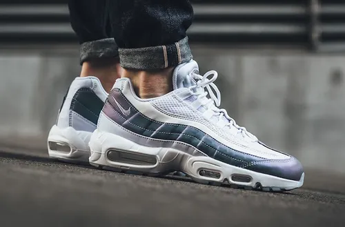 nike air max 95 iridescent 538416 401 on feet 3