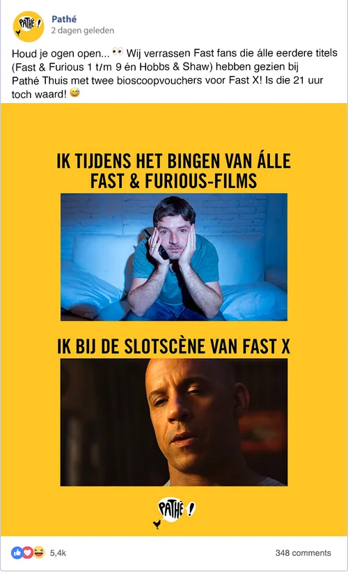 patheacute thuis actie fast x