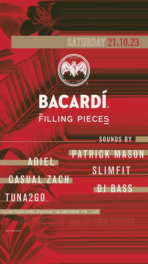 saturday bacardie x filling pieces kopie