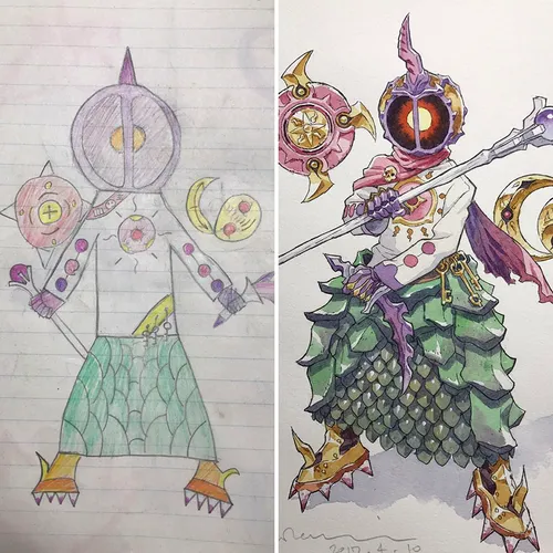 sons sketches to anime drawings thomas romain 17 5993f378816ff 880