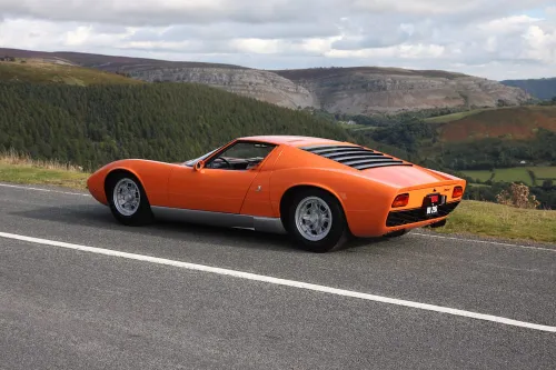 that gorgeous 1968 lamborghini miura from the italian job is for sale