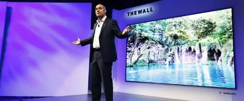 the wall microled tv samsung