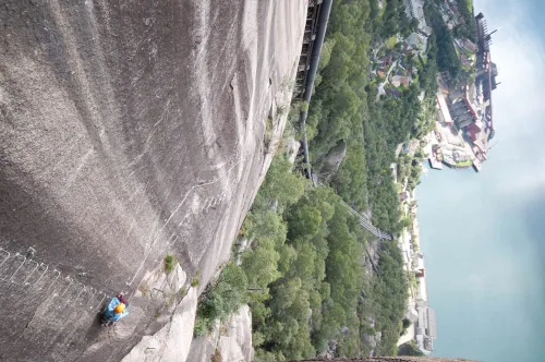 via ferrata tyssedal noorwegen