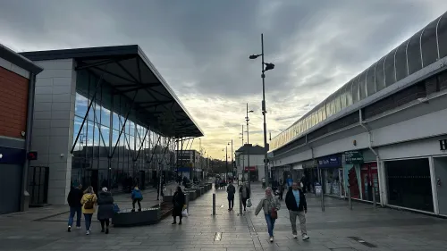 Het bruisende centrum van Sunderland.