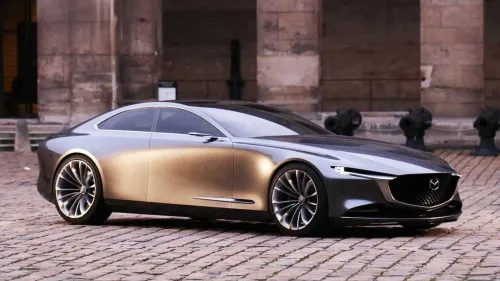 De schitterende Mazda Vision Coupé Concept.&nbsp;