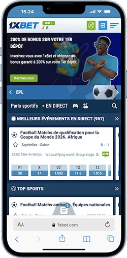 Parier sur 1xbet avec notre code promo exclusif&nbsp;