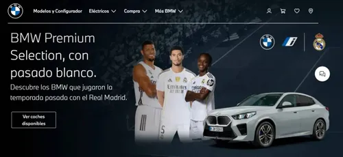 BMW équipe la totalité des joueurs et des joueuses de toutes les équipes du Real Madrid
