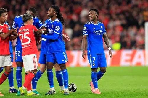 Vinicius Jr accuse le joueur argentin de Benfica de lui avoir lancé une insulte raciste