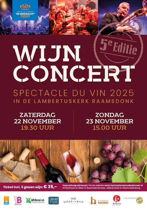 Spectacle du vin poster