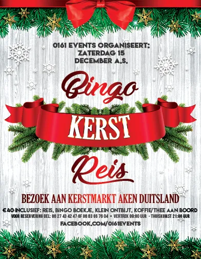 bingo kerst reis