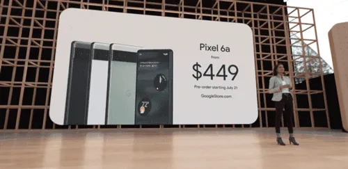 google conference pixel 6a