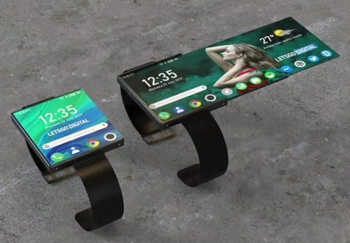 oppo foldable smartwatch b