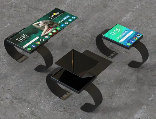 oppo foldable smartwatch d