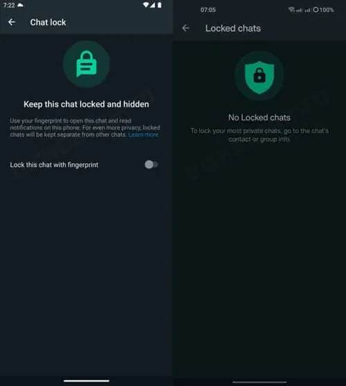 whatsapp chat lock