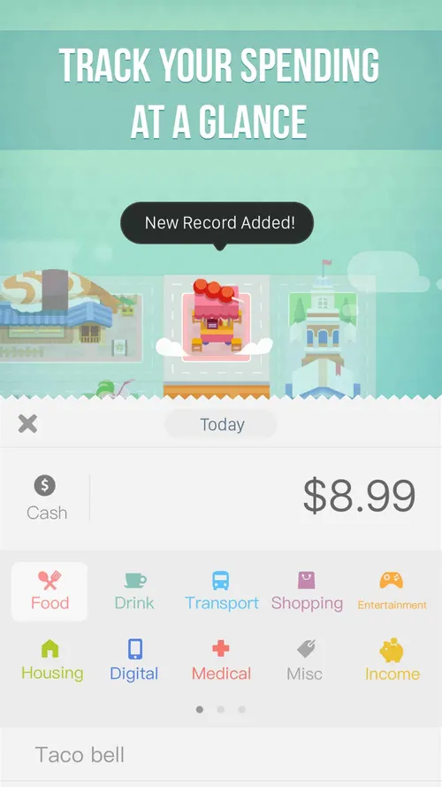 01track your spending at a glance