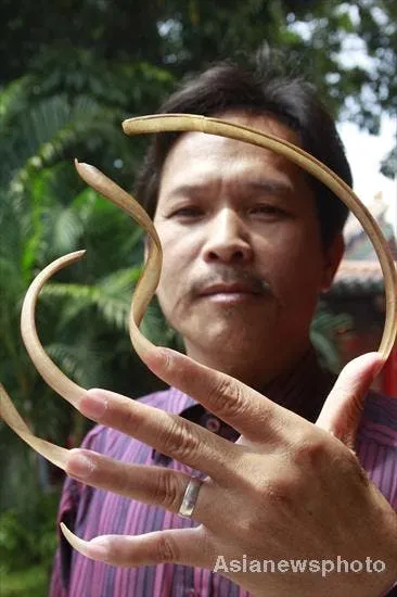 20cm long finger nails