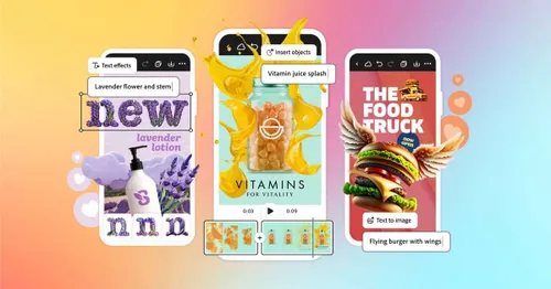 adobe express ai image tool for phone