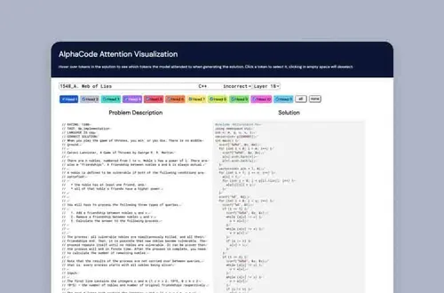 alphacode tackling a coding challenge