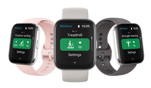 amazfit bip 5 unity screen
