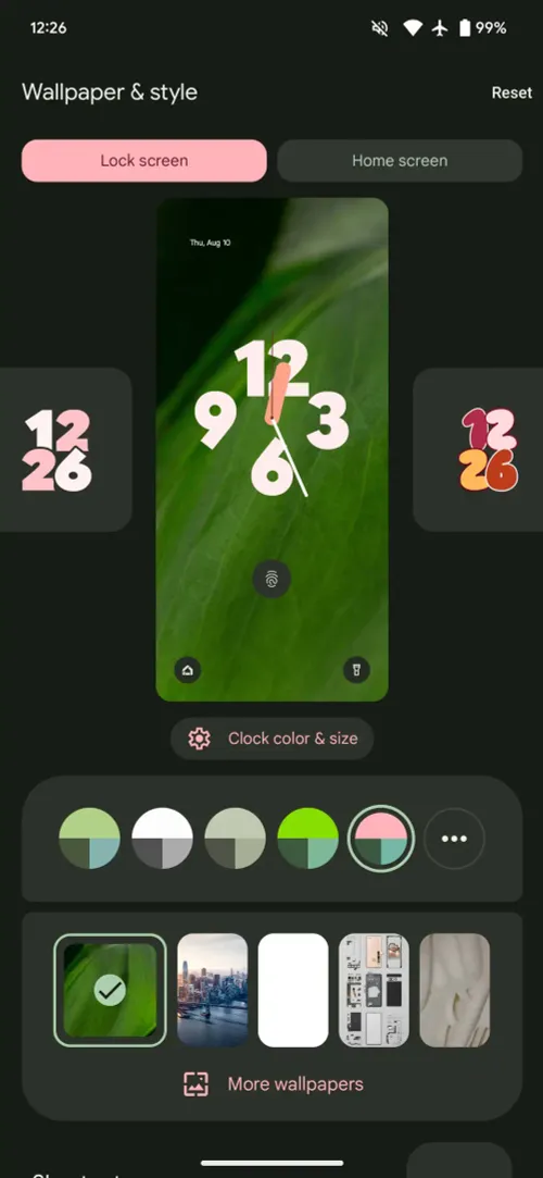 android 14 lockscreen